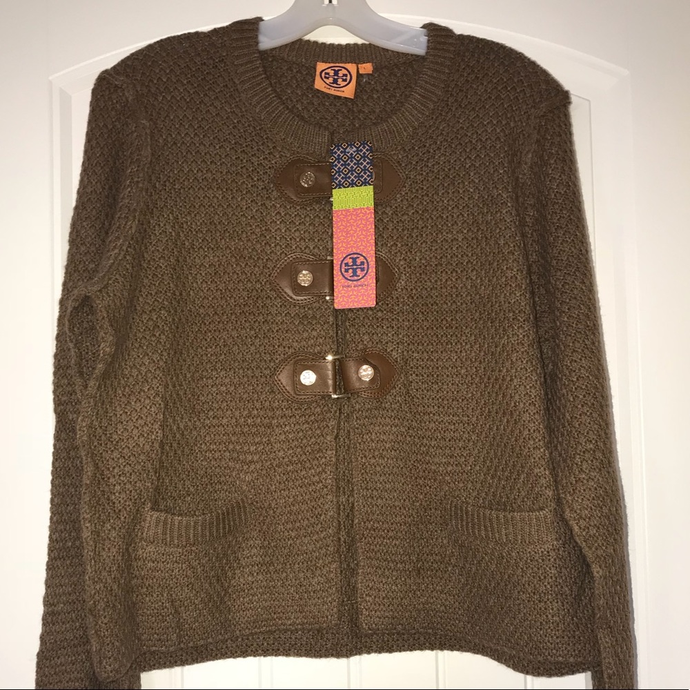 NEW Tory Burch Ross cardigan (L)